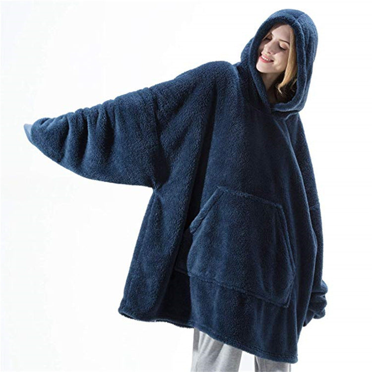 Cloud-soft Hoodie with Oversized Pocket