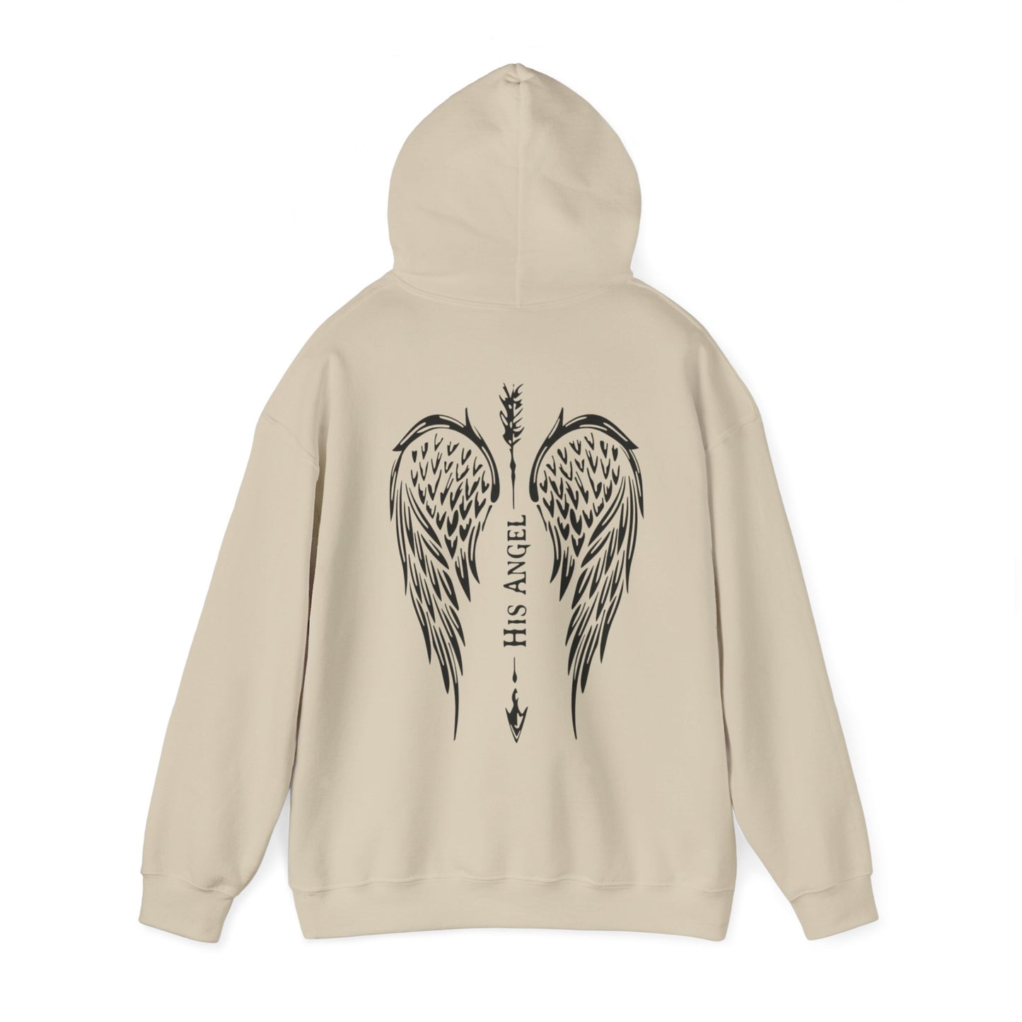 His Angel Wings Hoodie