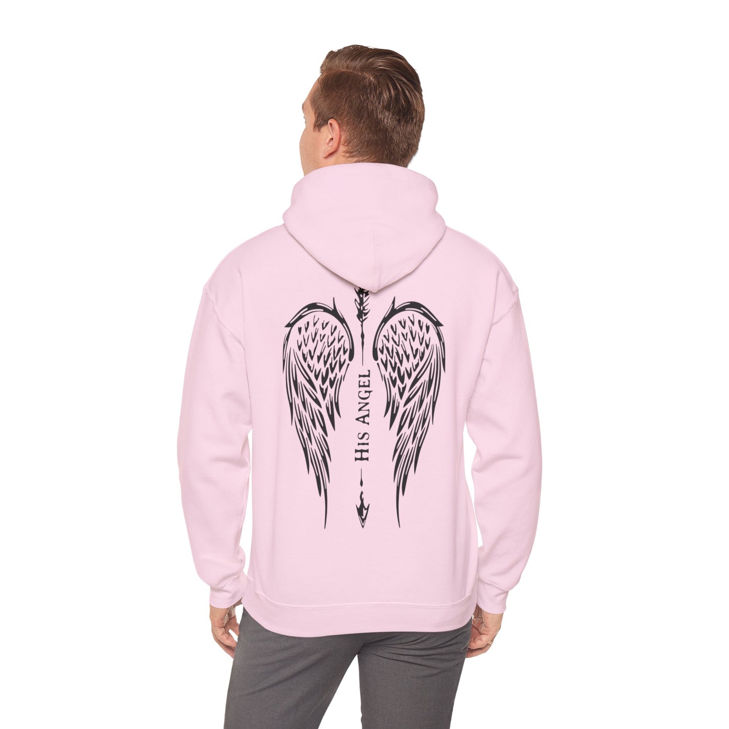 His Angel Wings Hoodie