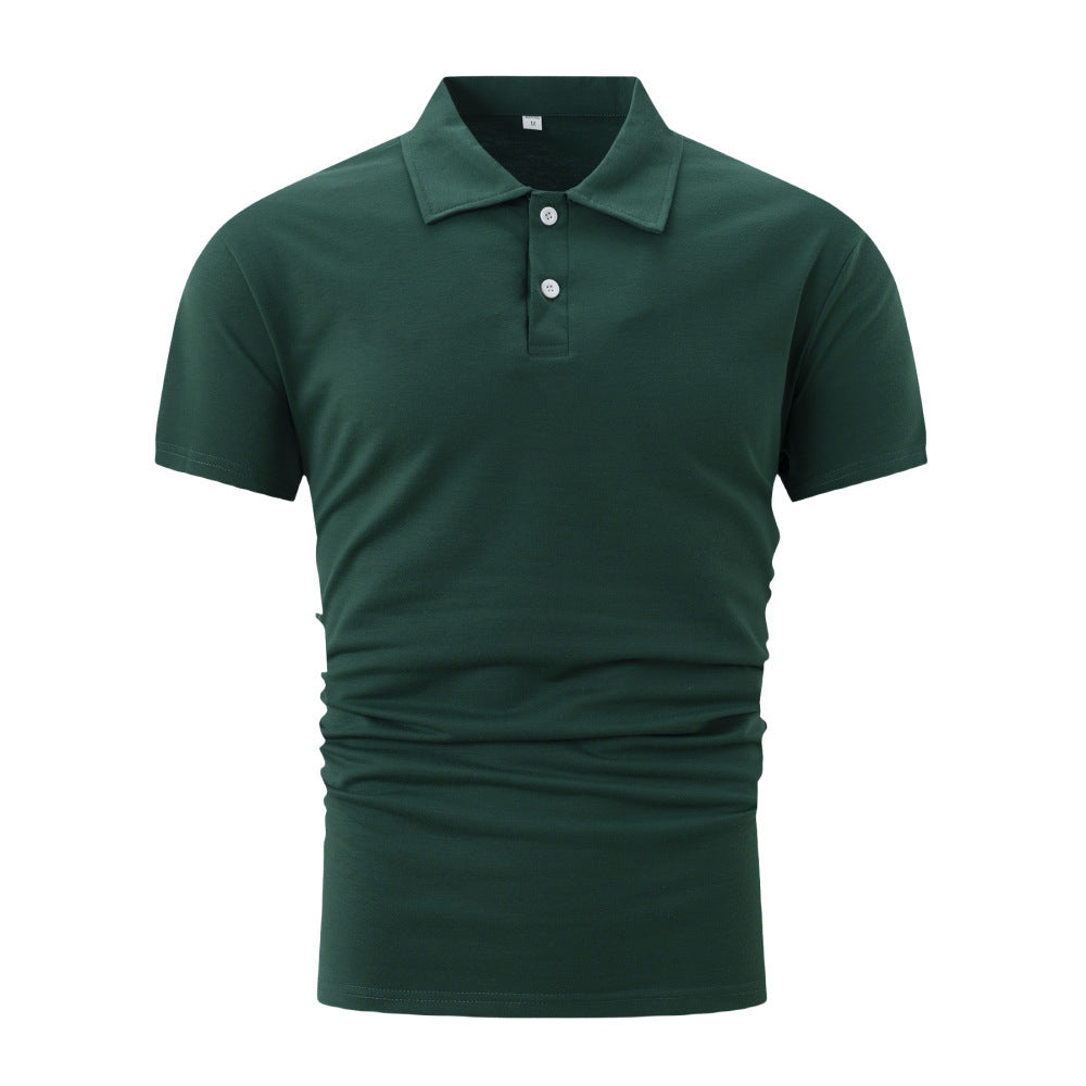 Timeless Solid Color Polo Shirt