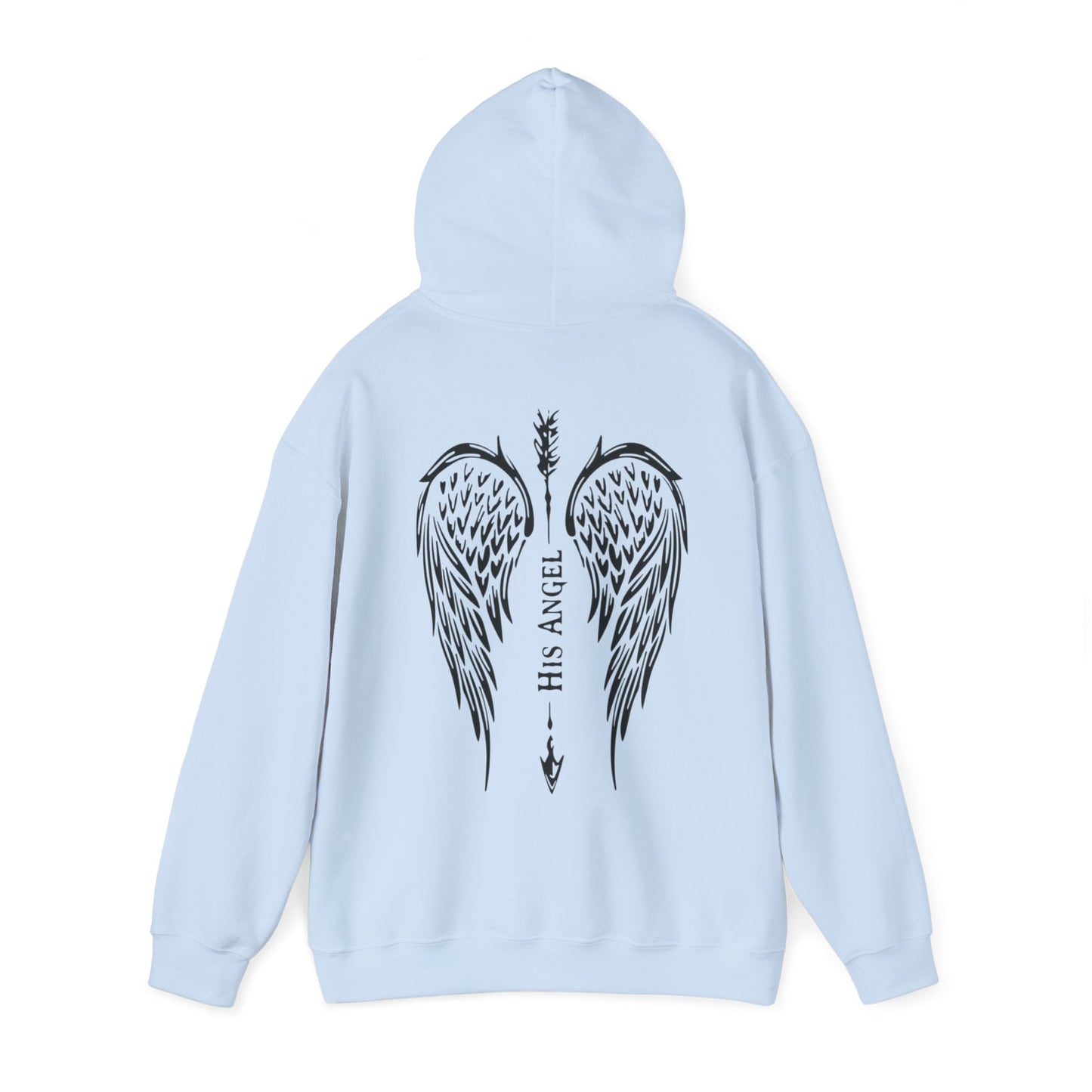 His Angel Wings Hoodie