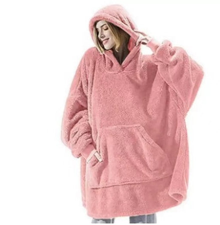 Cloud-soft Hoodie with Oversized Pocket